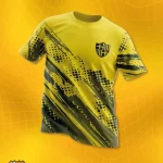Camiseta BSC Amarilla y Negro