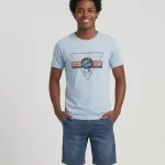 Camiseta Celeste FreshStyle