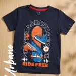 Camiseta Boarding Azul